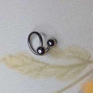 NWOT Stainless Steel Twisted Body Jewelry